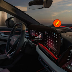 Audi A6 Tek Parça Ekran Koruyucu 9H+