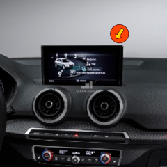Audi Q2 8.3'' Multimedya Ekran Koruyucu 9H+