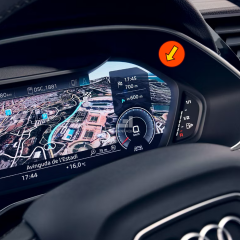 Audi Q3 12.3'' Gösterge Ekran Koruyucu 9H+