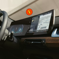 Bmw iX1 Tek Parça Ekran Koruyucu 9H+