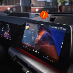 Bmw iX2 Tek Parça Ekran Koruyucu 9H+