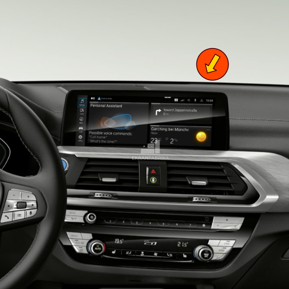 Bmw iX3 12.3''Multimedya Koruyucu 9H+