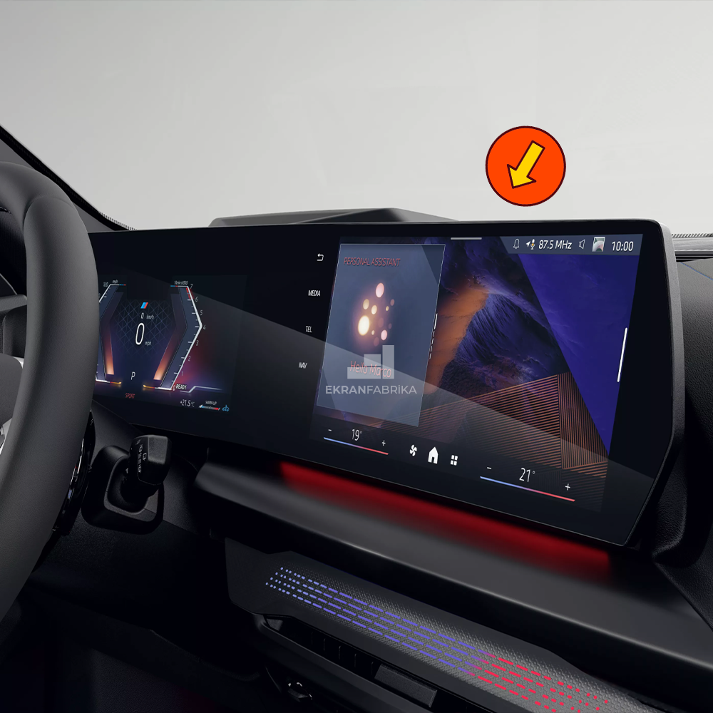 Bmw 2 Serisi Tek Parça Ekran Koruyucu 9H+