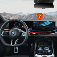 Bmw 5 Serisi Tek Parça Ekran Koruyucu 9H+