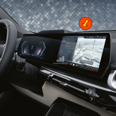 Bmw X1 Tek Parça Ekran Koruyucu 9H+