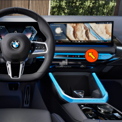 Bmw X3 Tek Parça Ekran Koruyucu 9H+