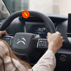 Citroen e-C4 5'' Gösterge Ekran Koruyucu 9H+