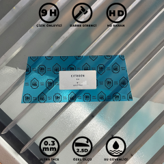 Citroen C4 5'' Gösterge Ekran Koruyucu 9H+