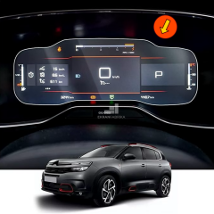 Citroen C5 Aircross 12.3'' Gösterge Ekran Koruyucu 9H+