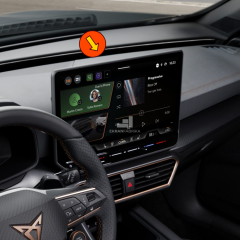 Cupra Formentor 12.9'' Multimedya Ekran Koruyucu 9H+