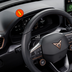 Cupra Formentor 10.25'' Gösterge Ekran Koruyucu 9H+