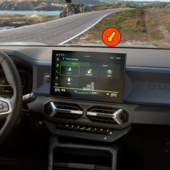 Dacia Duster 10'' Multimedya Ekran Koruyucu