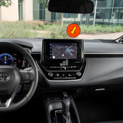 Toyota Corolla 8'' Multimedya Ekran Koruyucu (Tek Tuşlu)