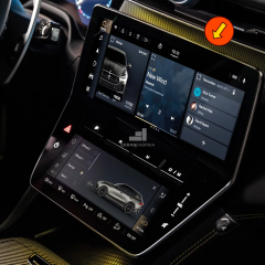 Maserati Grecale Multimedya ve Klima Ekran Koruyucu 9H+