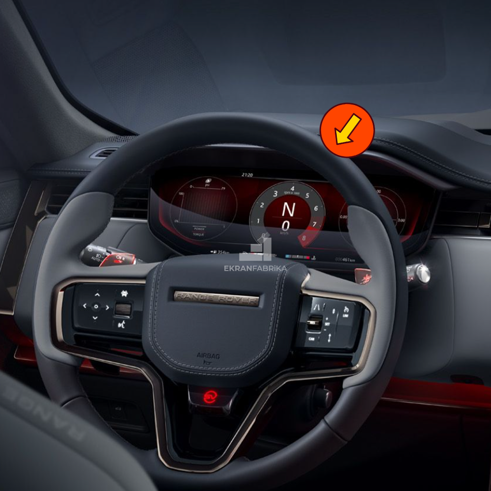 Range Rover Sport Gösterge Ekran Koruyucu