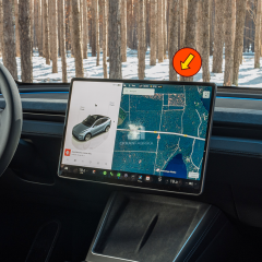 Tesla Model Y 15'' Multimedya Ekran Koruyucu 9H+