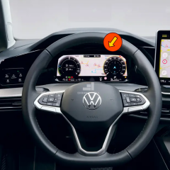 Volkswagen Golf 8.5 10'' Gösterge Ekran Koruyucu 9H+