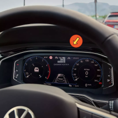 Volkswagen Taigo Gösterge Ekran Koruyucu 9H+