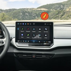 Volkswagen ID.4 12.9'' Multimedya Ekran Koruyucu 9H+