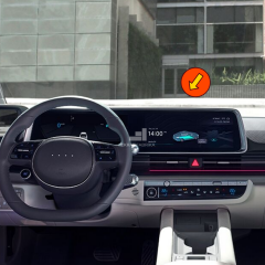 Hyundai Ioniq 6 Tek Parça Ekran Koruyucu 9H+