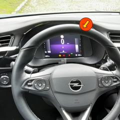 Opel Corsa 7'' Gösterge Ekran Koruyucu