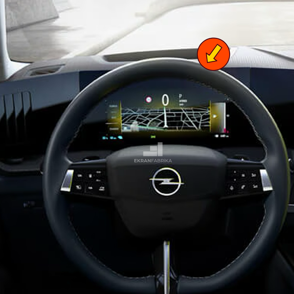 Opel Astra Gösterge Ekran Koruyucu