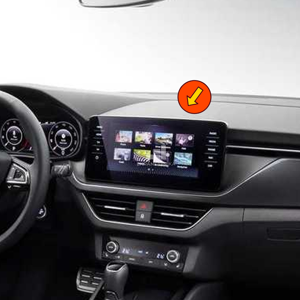 Skoda Kamiq 8.25'' Multimedya Ekran Koruyucu