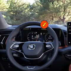 Skoda Kodiaq 10.25'' Gösterge Ekran Koruyucu 9H+