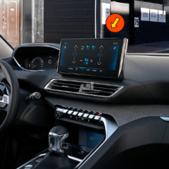 Peugeot 5008 10'' Multimedya Ekran Koruyucu 9H+