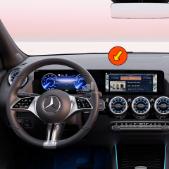 Mercedes EQA Tek Parça Ekran Koruyucu 9H+