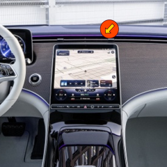 Mercedes EQE 11.9 Multimedya Ekran Koruyucu 9H+