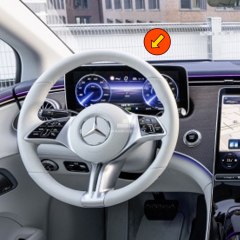 Mercedes EQE 12.3'' Gösterge Ekran Koruyucu 9H+