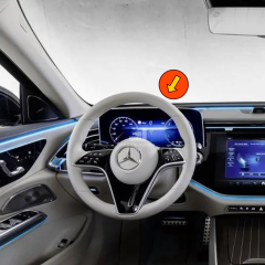 Mercedes E Serisi Gösterge Ekran Koruyucu 9H+
