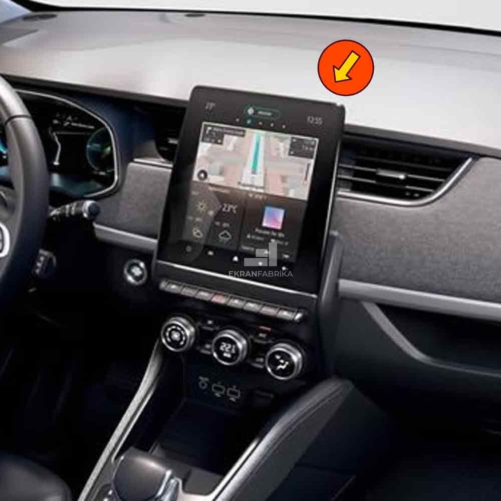 Renault Zoe 9.3'' Multimedya Ekran Koruyucu 9H+