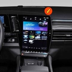 Renault Austral 12'' Multimedya Ekran Koruyucu 9H+