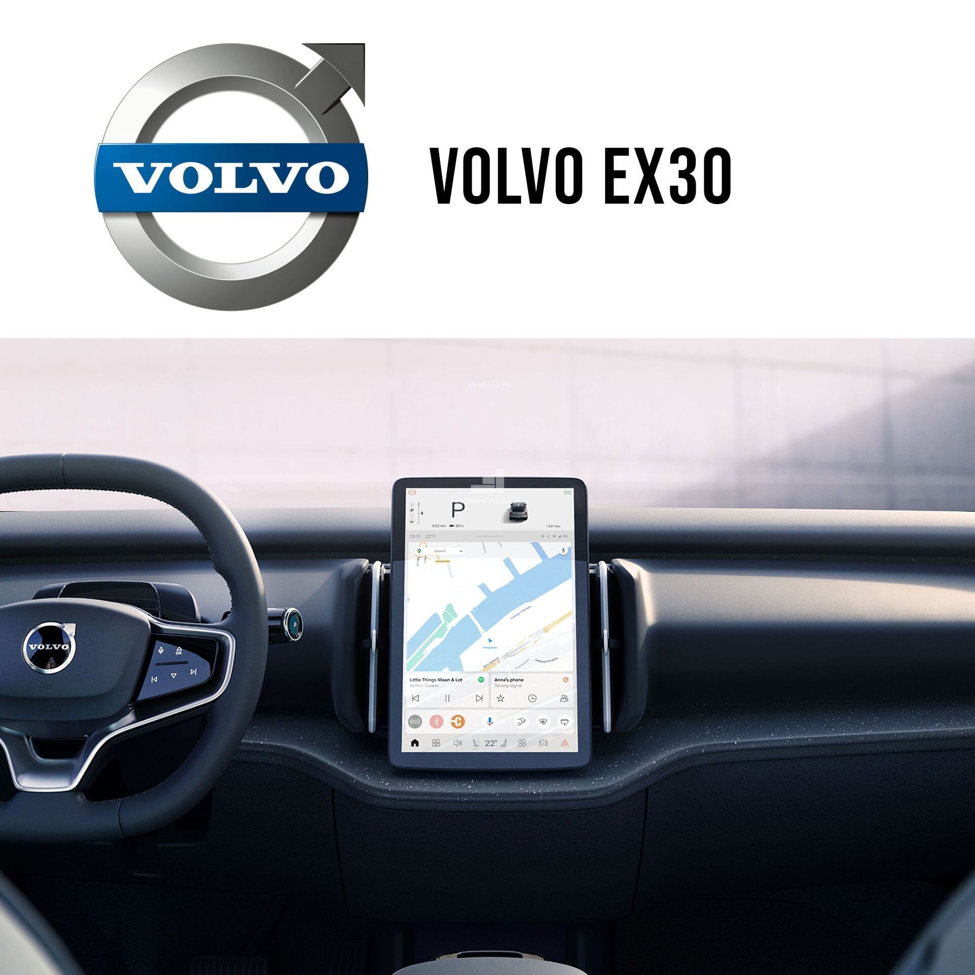 Volvo EX30 Multimedya Koruyucu